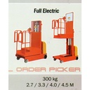 Pusat Penjualan Stacker Order Picker cap 200kg tinggi 4,5 m NOBlLELIFT