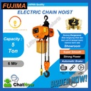 Elektrik Chain Hoist 5 Ton x 6 meter FUJIMA Japan