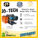 Electric Winch JO-Tech Heavy Duty Cap 1 Ton x 100 Meter