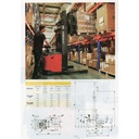 hand stacker reach stacker electric RM cap 1.5 ton H 4.5 m noblelift