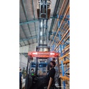 super promo forklift reach truck 2 Ton 6 m merk Noblelift harga murah