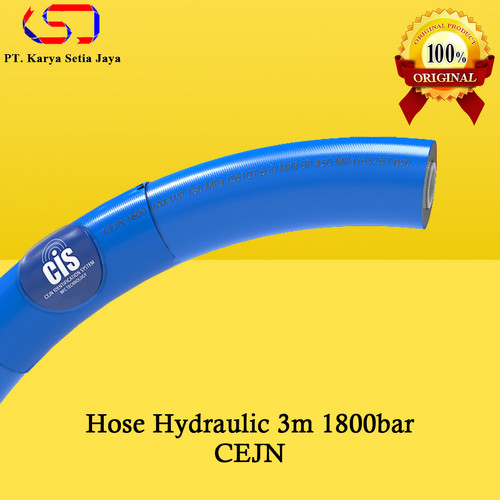 Hose Hydraulic/Selang Hidrolik 3m 1800bar CEJN