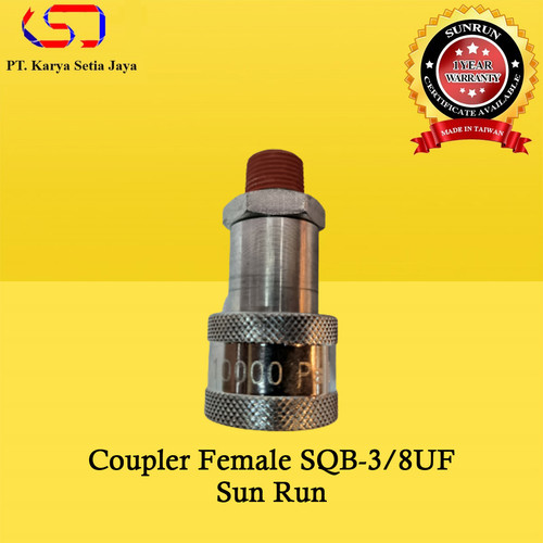 Hydraulic Couplers Female SQB-3/8UF Sun Run
