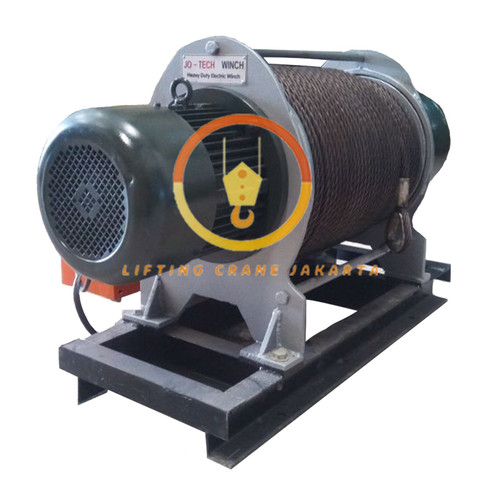 Electric Winch JO-Tech Heavy Duty Cap 3 Ton x 100 Meter