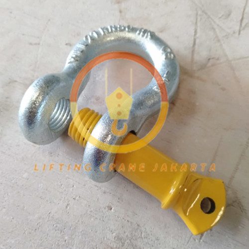 Shackle Omega Bow Sackle G209 2 Ton - 1/2" Segel Screw Pin