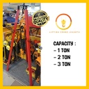 Tripod Crane Kaki Katrol Cap. 3 Ton BIGPro
