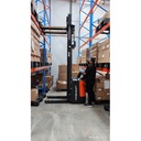 HAND STACKER ELECTRIC CAP 1.6 TON TINGGI 3.4 m s/d 5.3m MERK NOBLELIFT HAND STACKER FULL ELECTRIC BERKWALITAS BAGUS