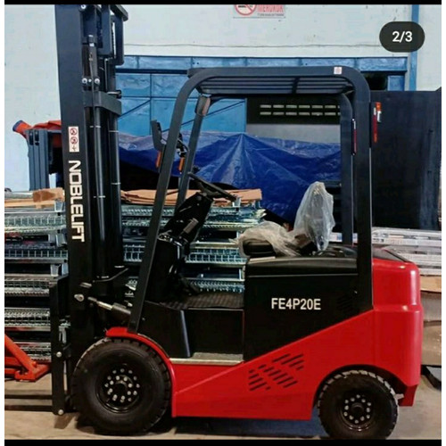 Jual murah forklift electric cap 2 ton merk NOBLELIFT BERGARANSI 2024