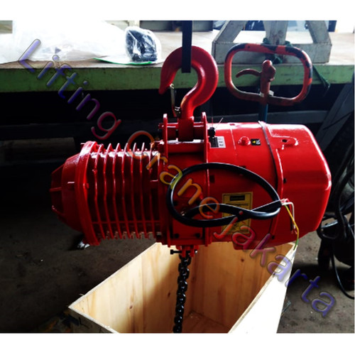 Electric Chain Hoist Cap 1 Ton 6 Mtr Up Down 1 phase 220V BECO KOREA