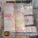 Webbing Sling Safety Belt Capacity 6 Ton 8 Meter SAFELIFT DOUBLE PLY