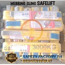 Webbing Sling Belt / Tali Angkat 3 Ton x 10 Meter SAFELIFT Double Ply