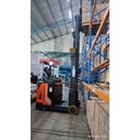 super promo forklift reach truck 2 Ton 6 m merk Noblelift harga murah