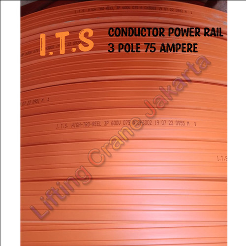 ITS Conductor Rail / Kabel Konduktor Power 3 pole 50A - 100A TAIWAN