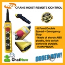 Hoist Push Button ITS Double Speed 6 Tombol XAC-A6913