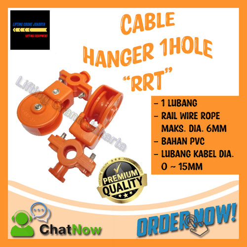 Cable Hanger Gantungan Kabel CK-01 RRT 1 LUBANG