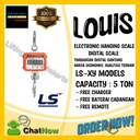 Digital Crane Scale Timbangan Digital Gantung Cap 5 Ton Model LS - XY