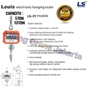 Digital Crane Scale Timbangan Digital Gantung Cap 10 Ton Model LS - XY