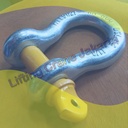 Bow Shackle Omega G209 9.5 Ton - 1 1/8" Segel Screw Pin