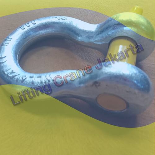 Bow Shackle Omega G209 6.5 Ton - 7/8" Segel Screw Pin