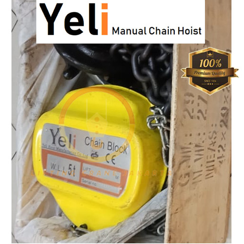 Manual Chain Block Takel Capacity 5 TON YELI
