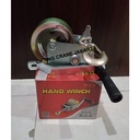 YELI Manual Boat Winch Capacity 600Lbs + Wire Rope