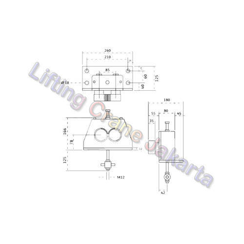 Safety Device/SAFETY BREAK (1 Set L&R) LIFT BARANG ITS Made in TAIWAN