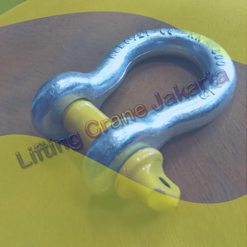 Bow Shackle Omega G209 6.5 Ton - 7/8" Segel Screw Pin