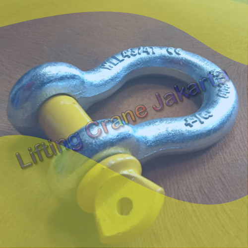 Bow Shackle Omega G209 4.75 Ton - 3/4" Segel Screw Pin