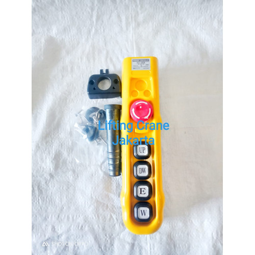 Remote Control Hoist Push Button Hoist 4Tombol Single Speed
