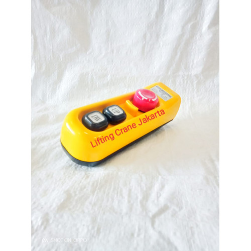 Remote Control Hoist Push Button Hoist 2Tombol Single Speed
