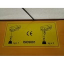 Electric Mini Hoist wire Mini Hoist Cap.1000kg/500kg 12Mtr