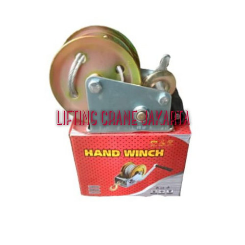Hand Winch Manual Boat Winch Capacity 1200Lbs + Wire Rope YELI