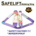 Safety Belt / Webbing Sling capacity 1 Ton SAFELIFT SF 7:1