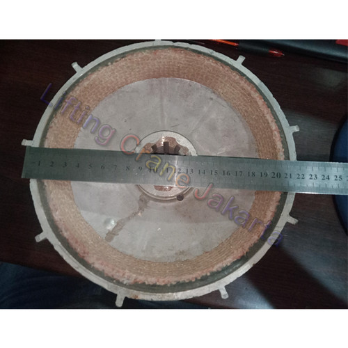 Brake Wheel Brake Fan Kampas Rem Wire Rope Hoist Cap. 3 Ton