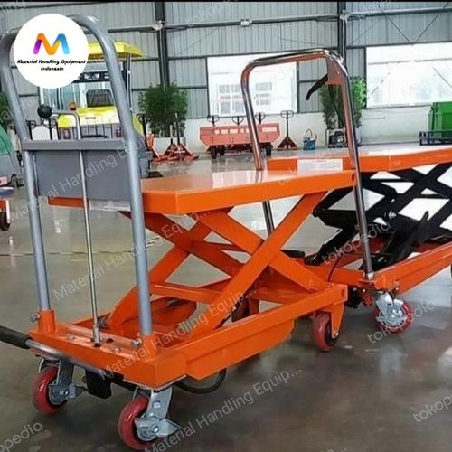 Table Lift 1 Ton - Table Lift 1000 Kg -  Scissor Lift Table 1 Ton - Merk Hand lift - Kapasitas 1 ton Tinggi Angkat 1000 mm