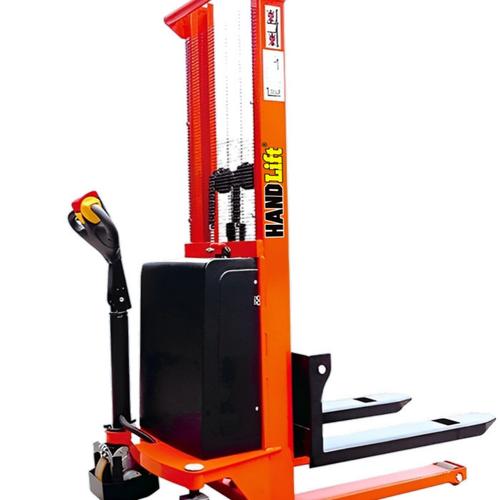 Electric Stacker 1.5 ton 4  meter Merk Hand LIft - Full Electric Stacker Kapasitas 1.5 Ton Tinggi Angkat 4 Meter