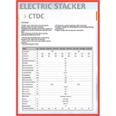 Hand Stacker Electric / Handlift Electrik 1.5 ton 3 meter