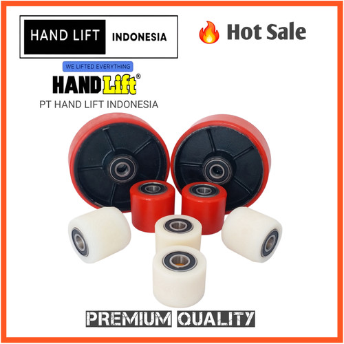Roda Nilon Depan Hand Stacker 52 x 74 mm