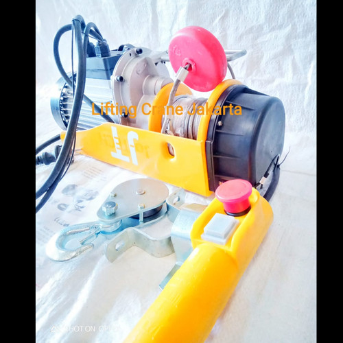 Electric Mini Hoist wire Mini Hoist Cap.500kg/250kg 12Mtr