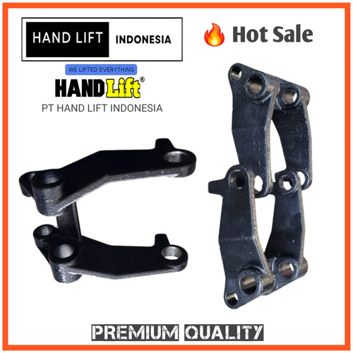 Frame Roda Hand Pallet Double Wheel - Braket Roda Hand Pallet Double Wheel 2 ton 2.5 ton 3 ton 5 ton