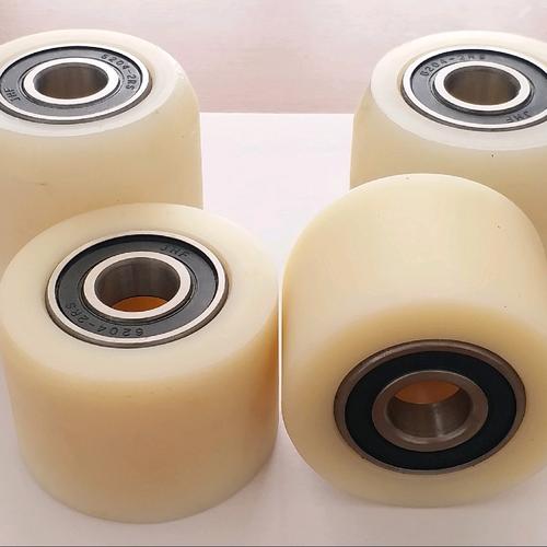 Roda Hand Pallet 80x70 Nilon - Roda belakang Bahan Nilon