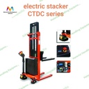 jual full electric stacker 1.5 ton - tinggi 4.5 meter