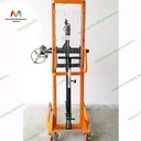 Drum lifter hand stacker - Drum Truck Merk - Hand Stacker Drum -  MERK HAND LIFT - Kapasitas 350 kg Tinggi Angkat 1.4 Meter