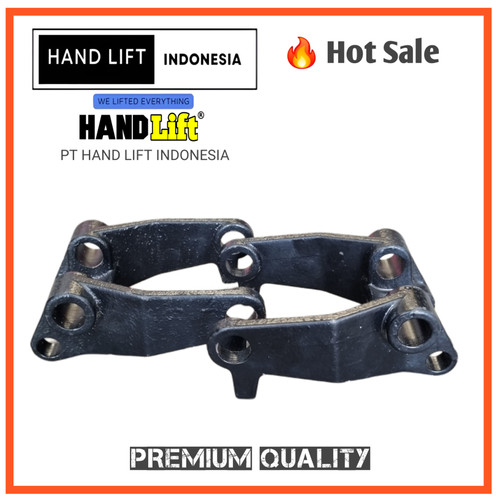 Frame Roda Hand Pallet Double Wheel - Braket Roda Hand Pallet Double Wheel 2 ton 2.5 ton 3 ton 5 ton