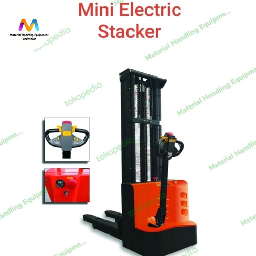 FULL ELEKTRIK STACKER 1.5 TON 5.5 METER