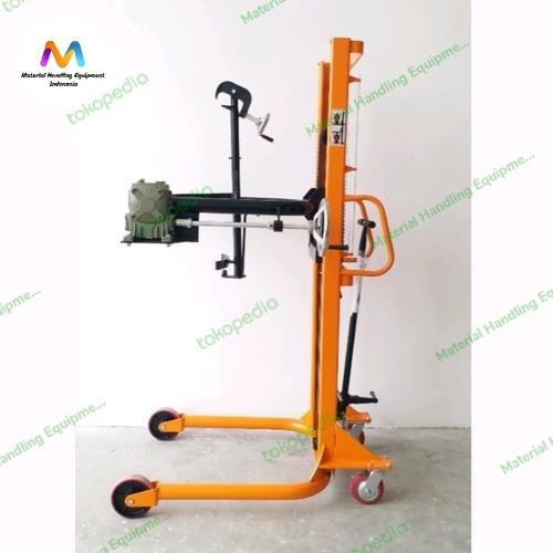 Drum lifter hand stacker - Drum Truck Merk - Hand Stacker Drum -  MERK HAND LIFT - Kapasitas 350 kg Tinggi Angkat 1.4 Meter