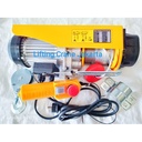 Electric Mini Hoist wire Mini Hoist Cap.800kg/400kg 12Mtr