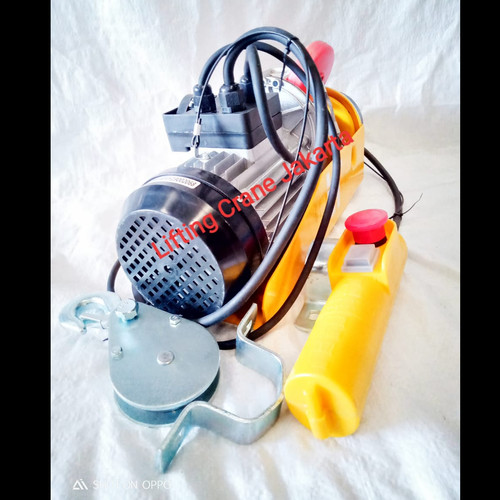 Electric Mini Hoist wire Mini Hoist Cap.500kg/250kg 12Mtr