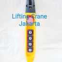 Remote Control hoist Push Button Single Speed 4Tombol + E.Stop