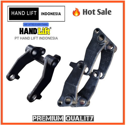 Frame Roda Hand Pallet Double Wheel - Braket Roda Hand Pallet Double Wheel 2 ton 2.5 ton 3 ton 5 ton